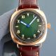 Replica Panerai Radiomir Green Dial Men 47MM Automatic Movement Yellow Gold Case Watch (1)_th.JPG